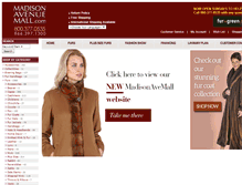 Tablet Screenshot of madisonavemall.com